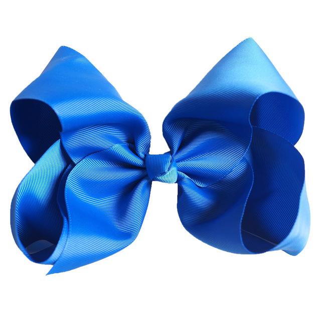 Light Blue Organza Hair Bow, Powder Blue Clip, Blue Chiffon Hair Bow –  Accessories by Me, LLC